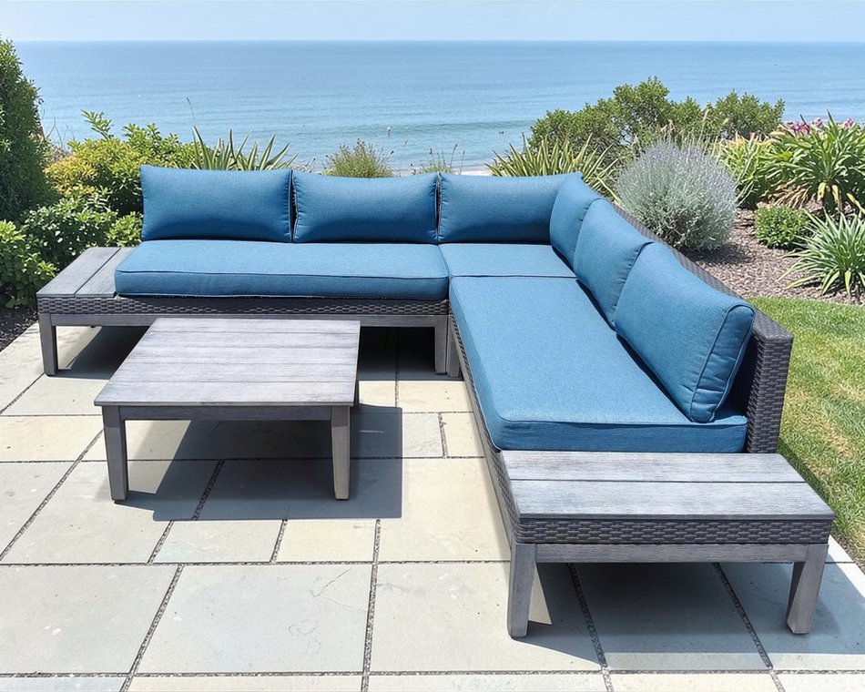 Coastline 4 Piece Outdoor Sectional
