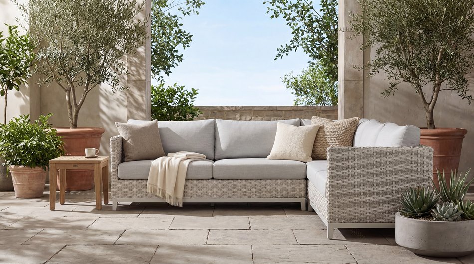 Nevis 3 Piece Outdoor Sectional