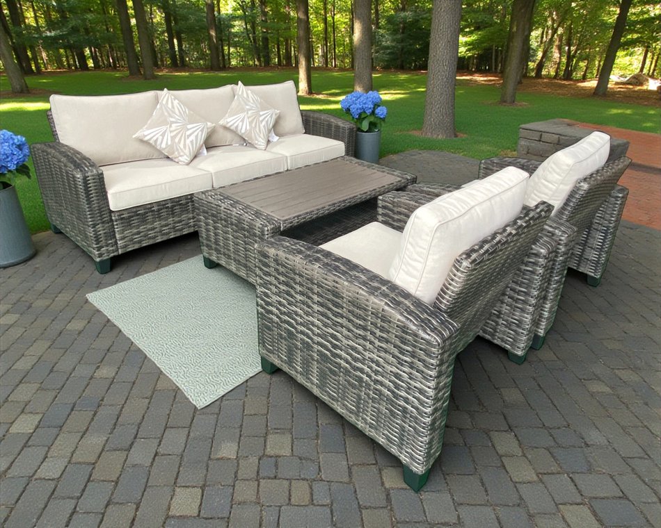 Monaco 4 Piece Outdoor Set