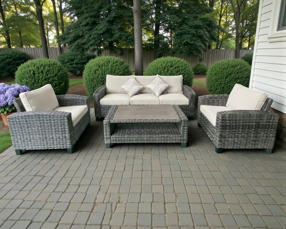 Monaco 4 Piece Outdoor Set