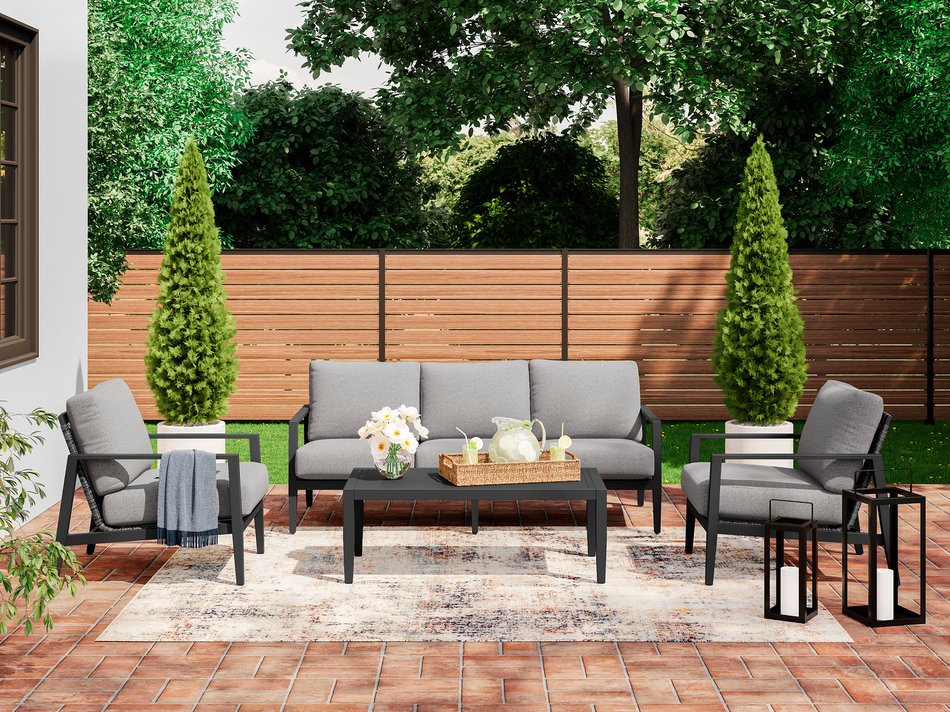 Maroska 4 Piece Outdoor Set