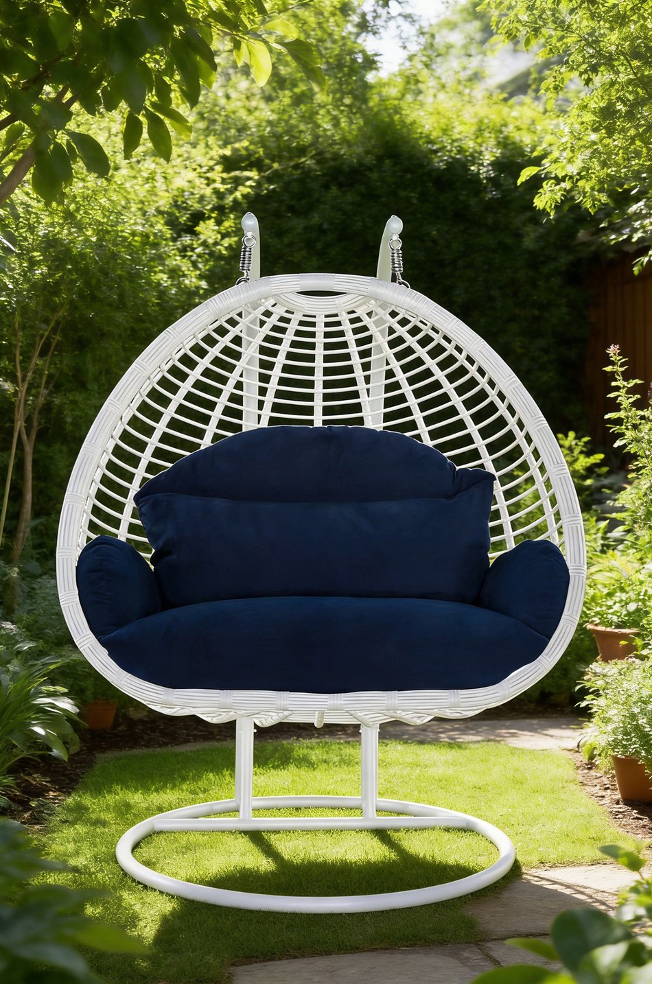 Senna Double Basket W/Cushion