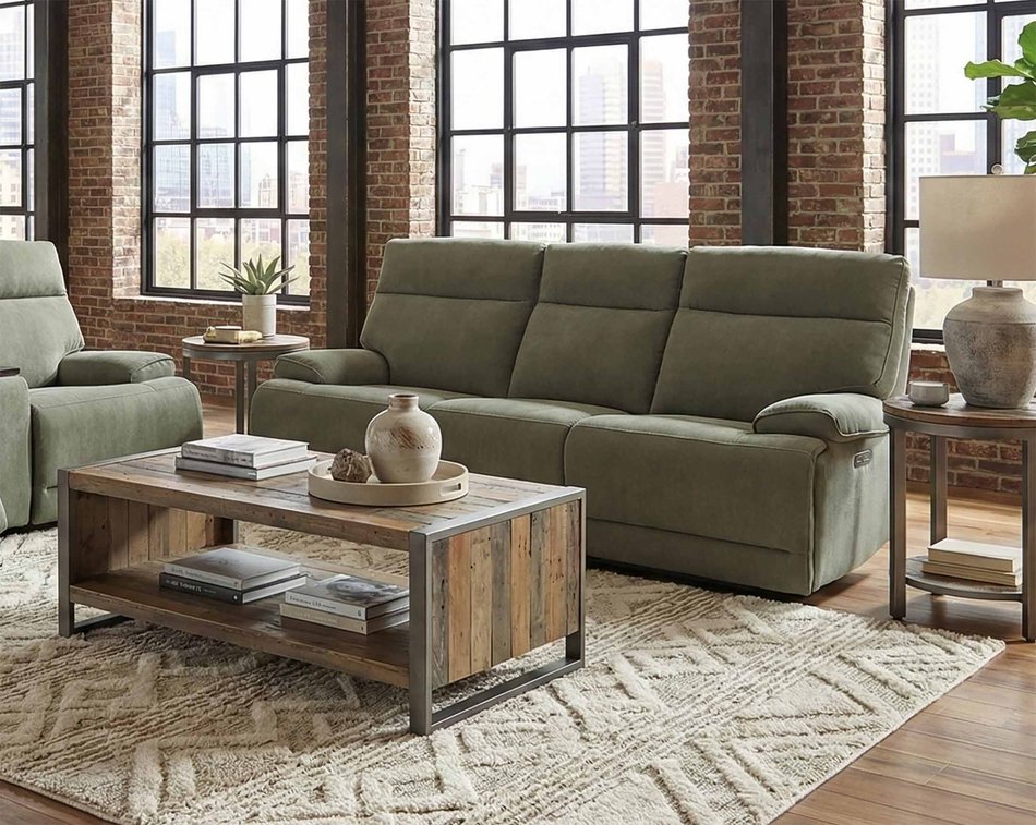 Power Sofa With Power Headrest