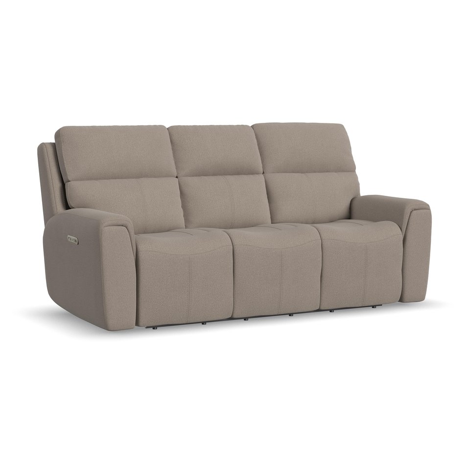 Jarvis Power Reclining Sofa With Power Headrest