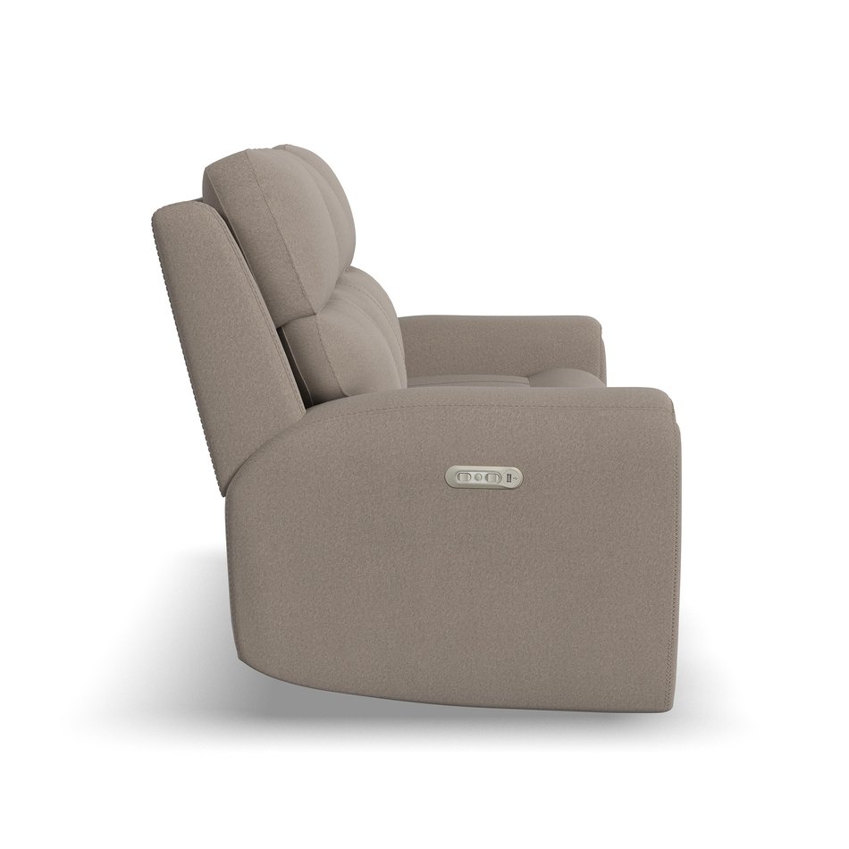 Jarvis Power Reclining Sofa With Power Headrest