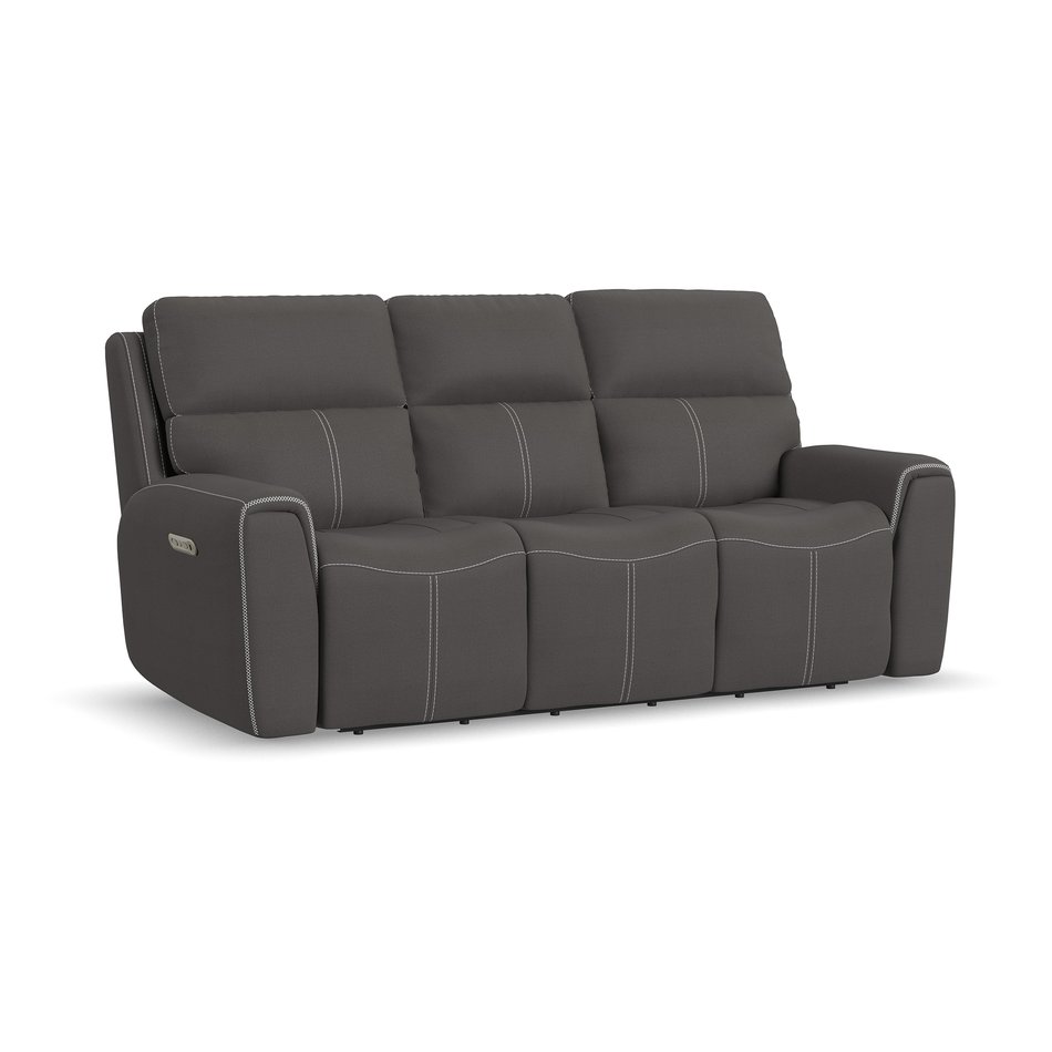 Jarvis Power Reclining Sofa With Power Headrest