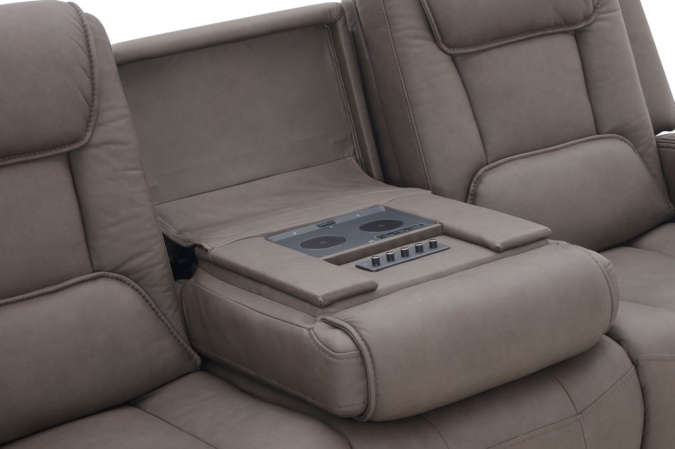 Jet Set Power Reclining Sofa with Sound