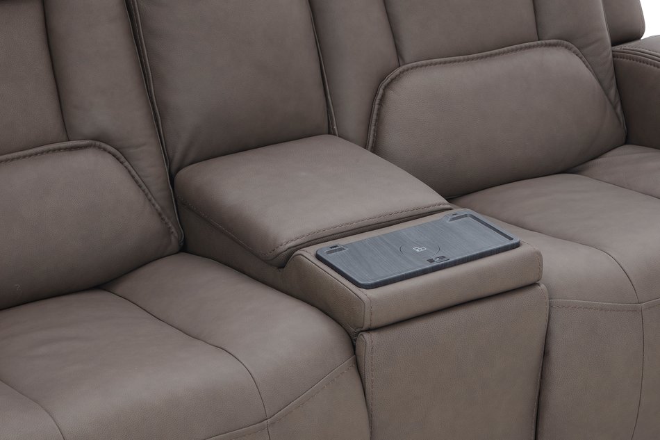 Jet Set Power Reclining Sofa with Sound