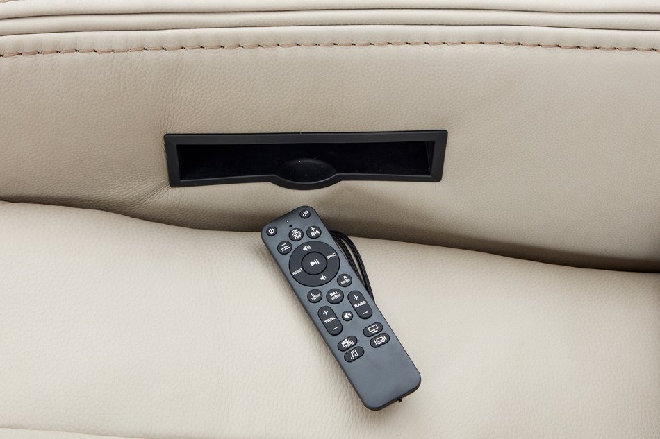 Jet Set Power Reclining Sofa with Sound
