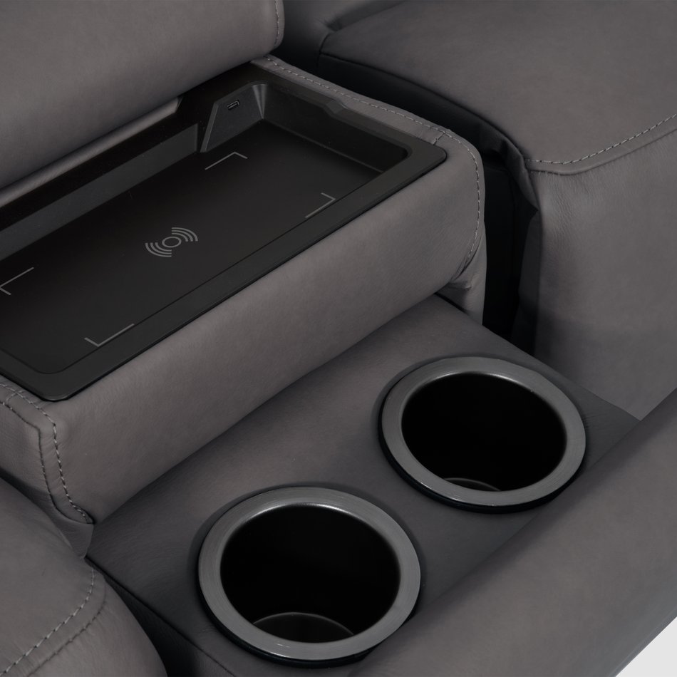 Power Loveseat With Console