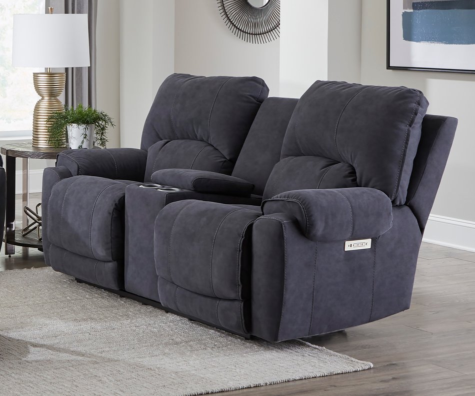 Showtime Power Reclining Loveseat