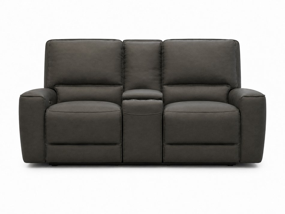 Power Loveseat With Console