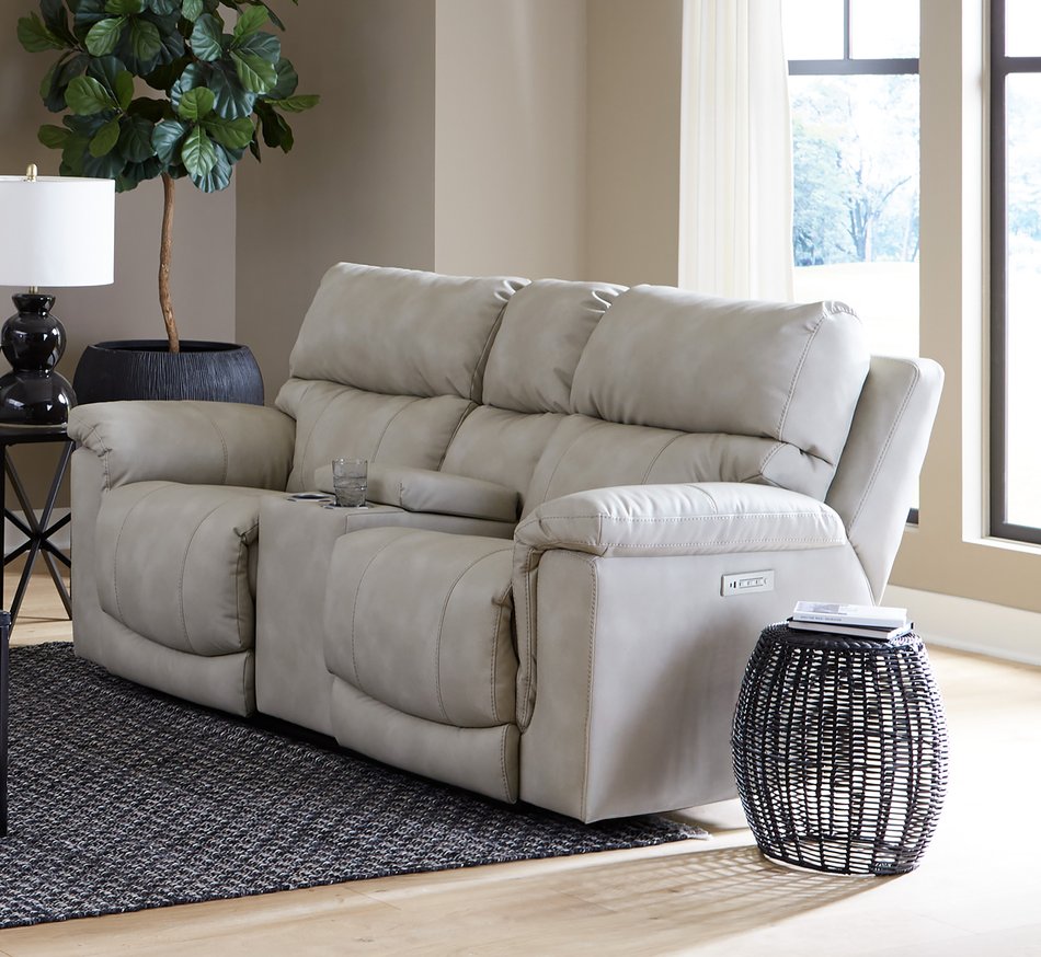 Cosmo Power Reclining Loveseat