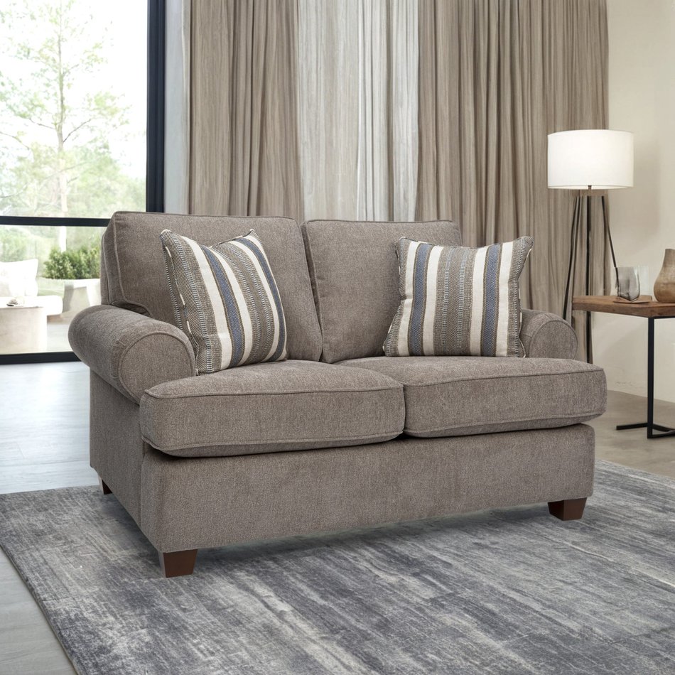 Lucy Gray Loveseat