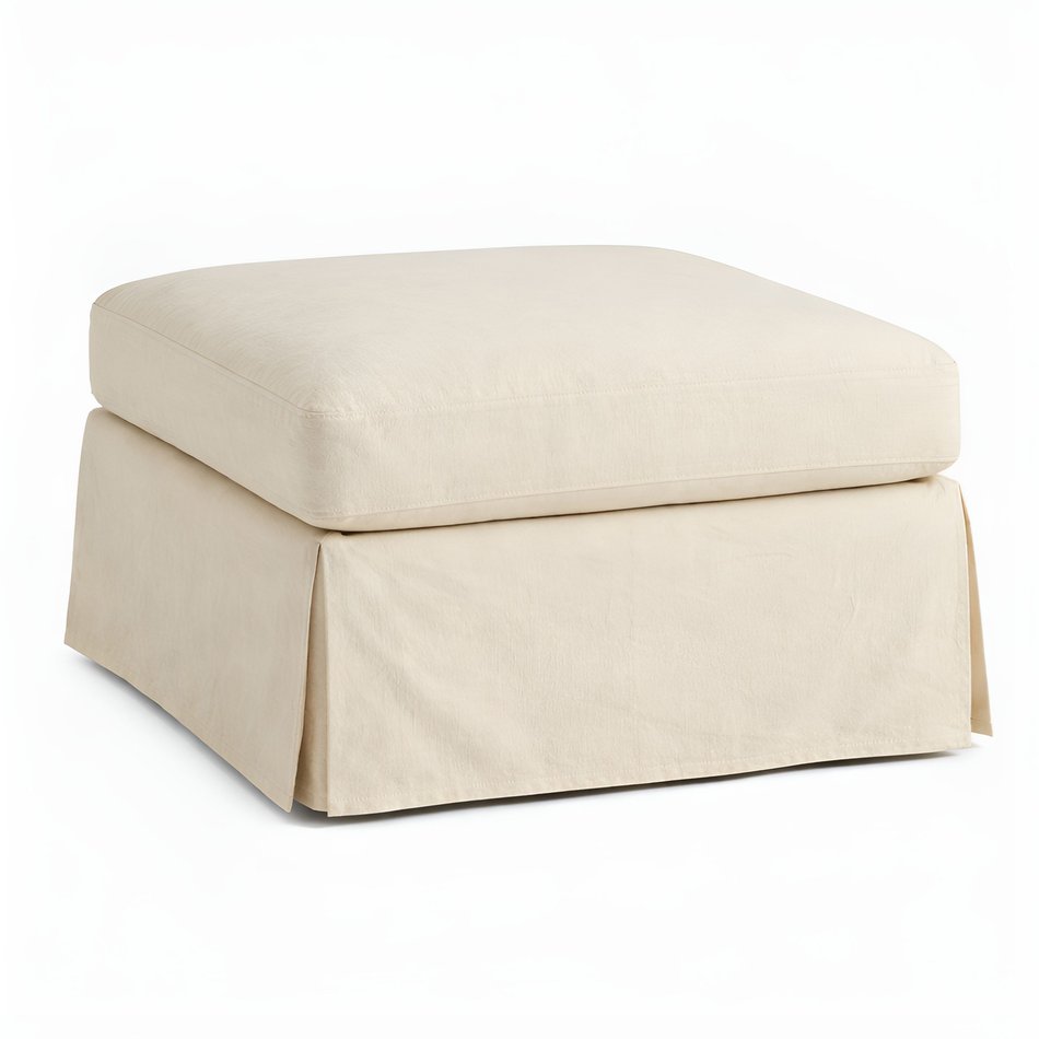 Savannah II Slipcover Ottoman
