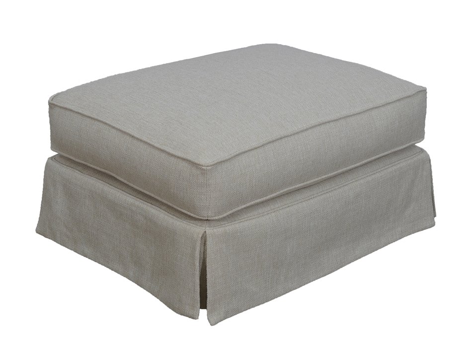 Demigod Slipcover Ottoman