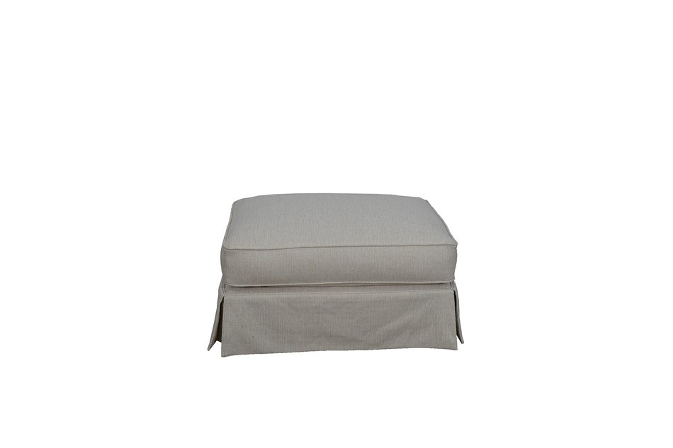 Demigod Slipcover Ottoman