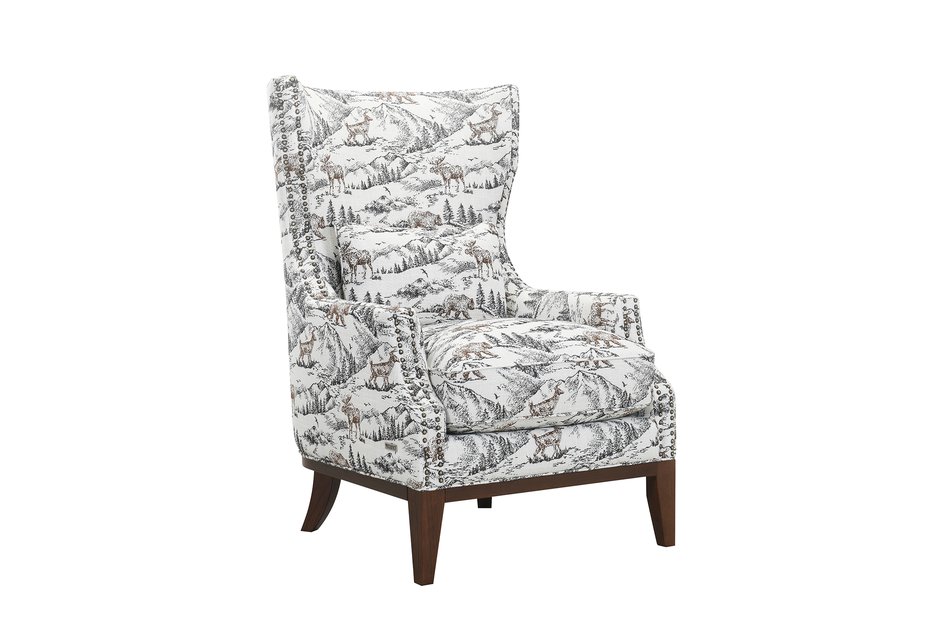 Frontier Accent Chair & Ottoman