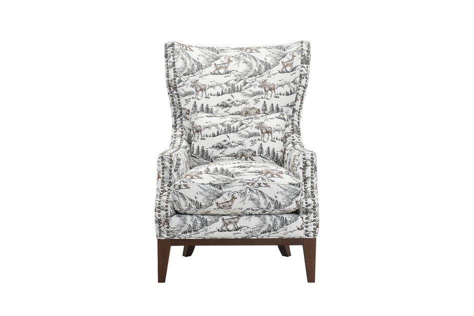 Frontier Accent Chair & Ottoman