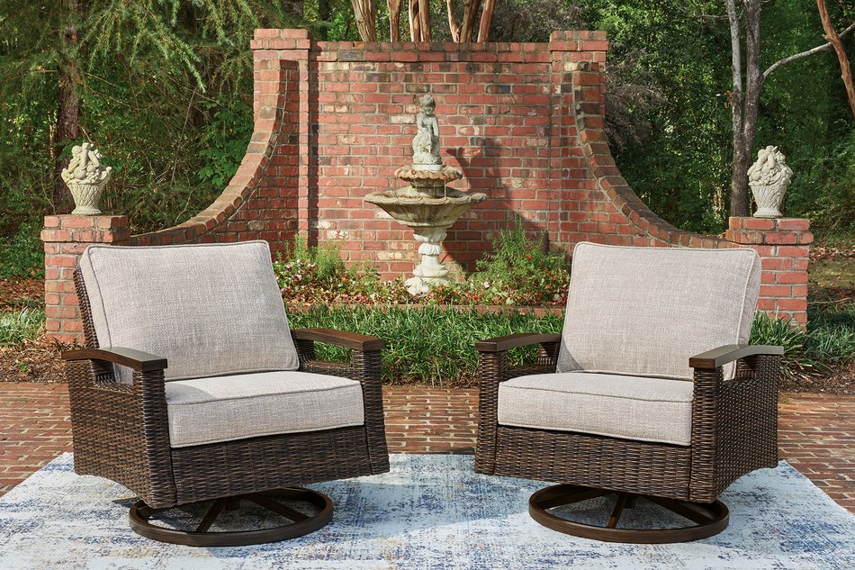 2/Outdoor Swivel Chairs