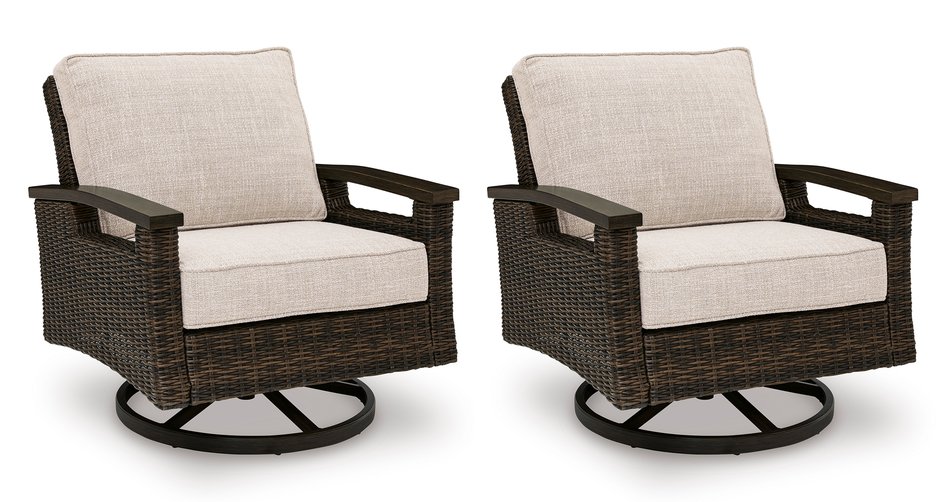 2/Outdoor Swivel Chairs