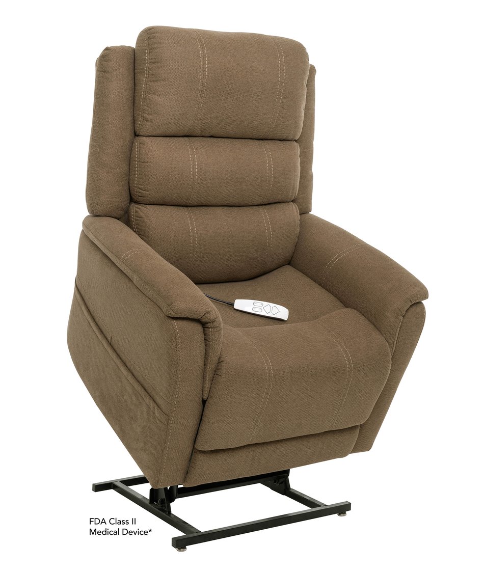 Niropedic Dark Roast Lay-Flat Lift Recliner