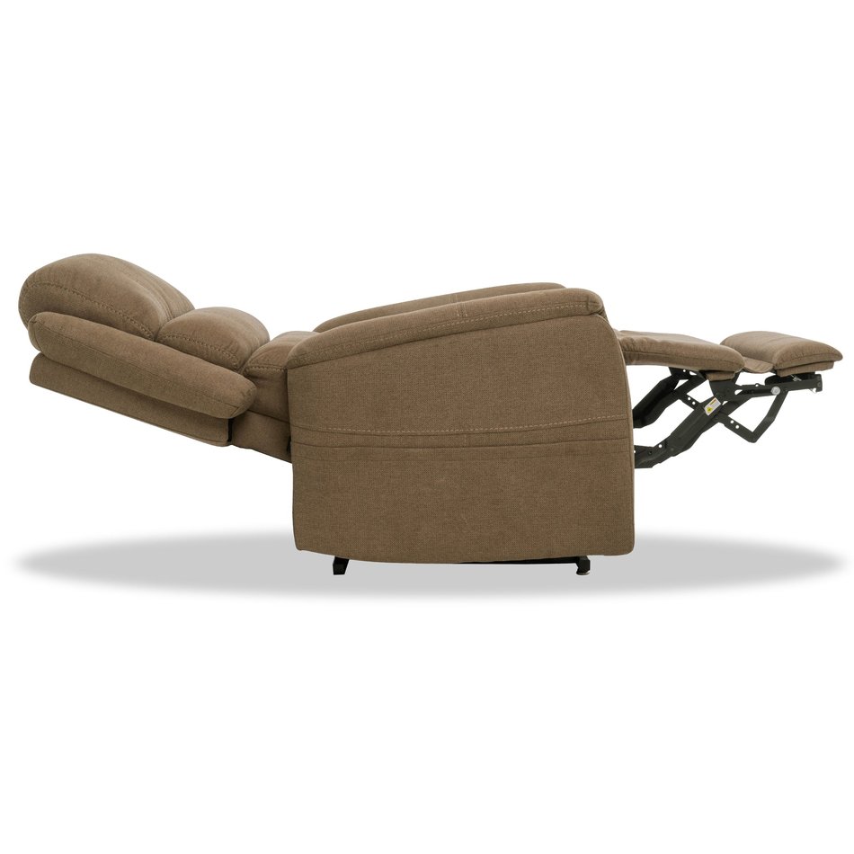 Niropedic Dark Roast Lay-Flat Lift Recliner