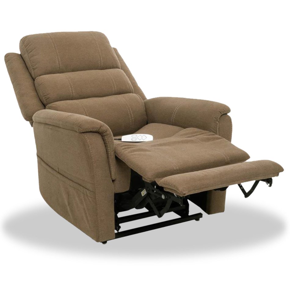 Niropedic Dark Roast Lay-Flat Lift Recliner