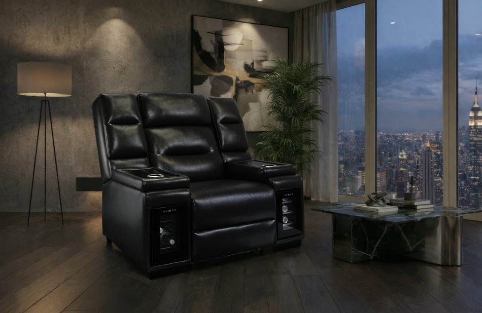 Power Recliner w/ Coolers