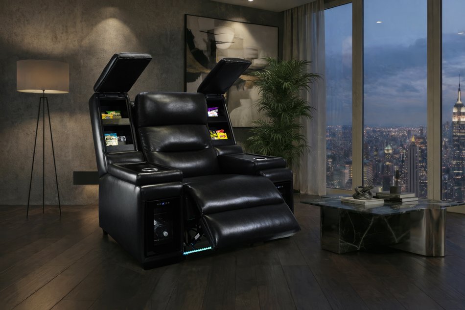Power Recliner w/ Coolers