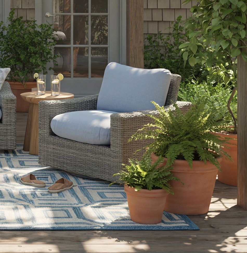 St Thomas Outdoor Swivel Rocker