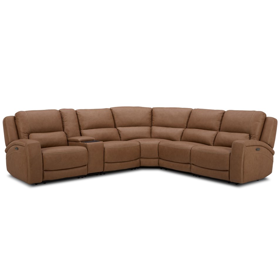 Desert 6 Piece Reclining Sectional