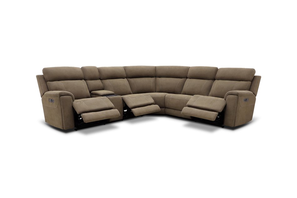 Toledo 6 Piece Power Reclining Sectl