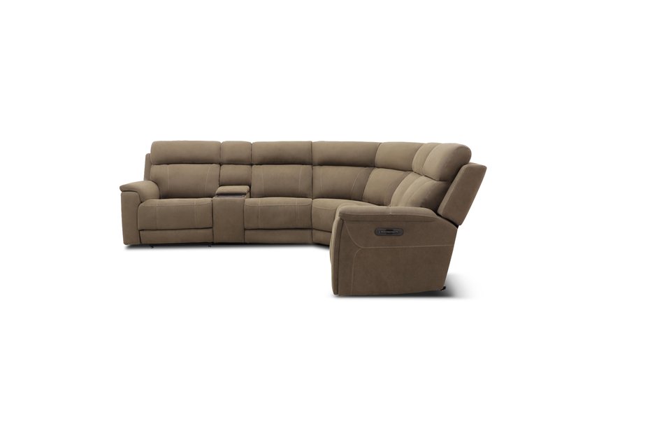 Toledo 6 Piece Power Reclining Sectl