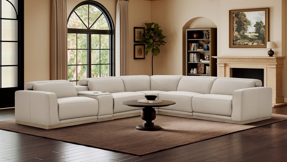 6 Piece Power Sectional