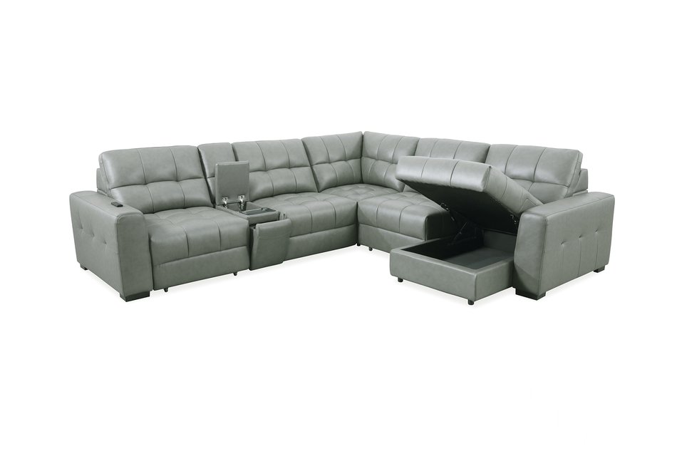 Stampede 6 Piece Power Recl Sectional