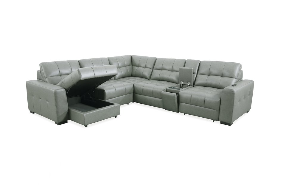 Stampede 6 Piece Power Reclining Sectl