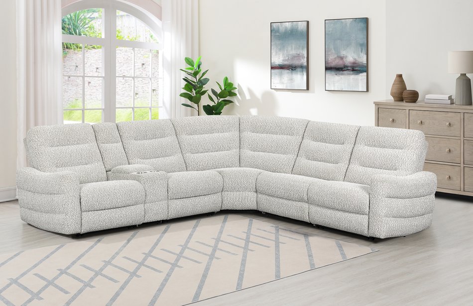 6 Piece Reclining Sectional