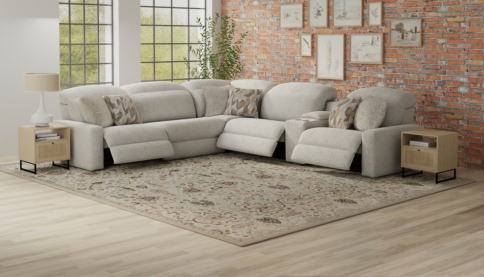 Terrence 6 Piece Reclining Sectional