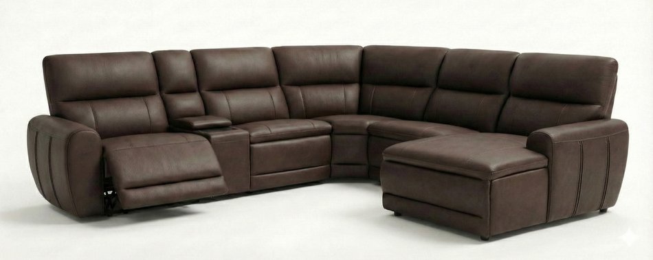 6 Piece Power Sectional