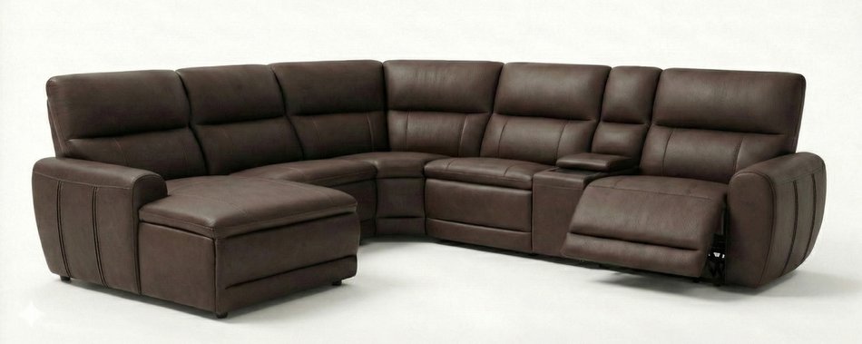 6 Piece Power Sectional