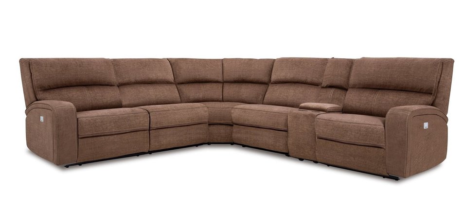 Topeka 6 Piece Power Sectional