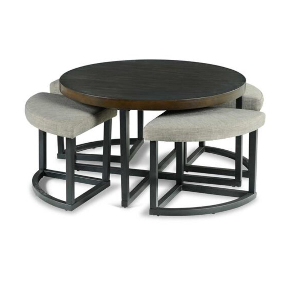 Yukon Cocktail Table W/Stools