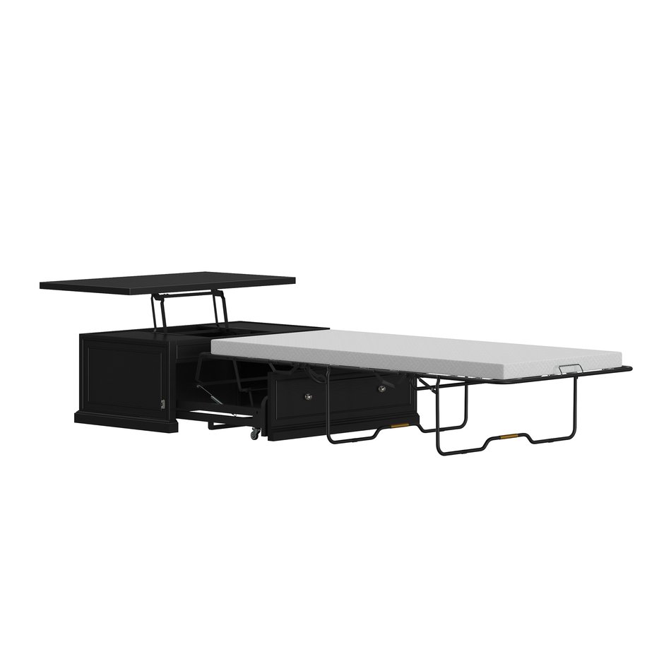 Soren Lift Top Cocktail Table Twin Sleeper Lift Top Cocktail Table TwSlpr