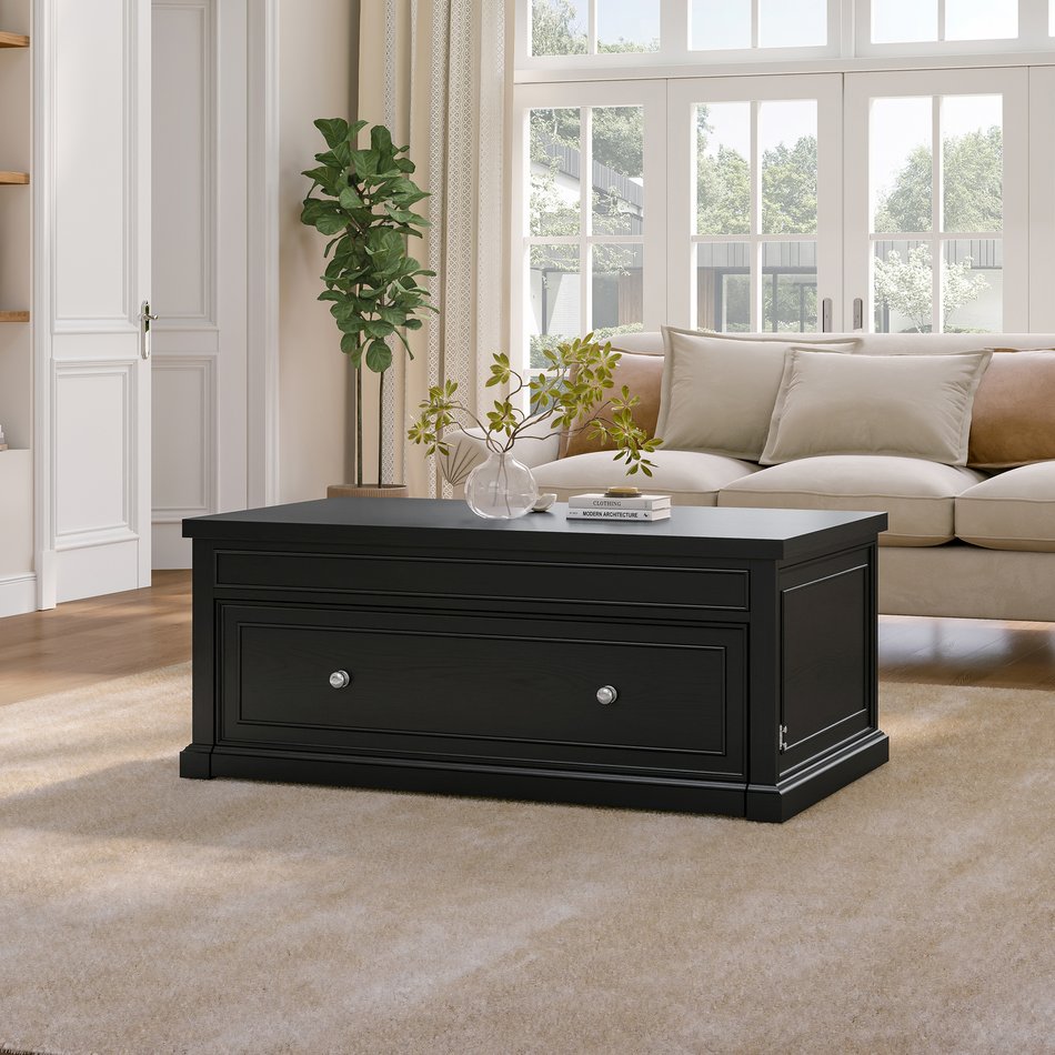 Soren Lift Top Cocktail Table Twin Sleeper Lift Top Cocktail Table TwSlpr