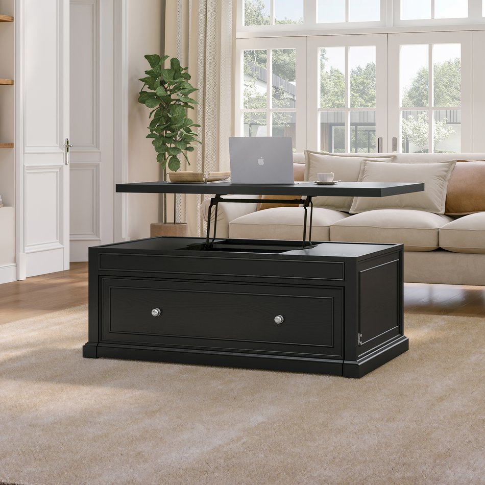 Soren Lift Top Cocktail Table Twin Sleeper Lift Top Cocktail Table TwSlpr