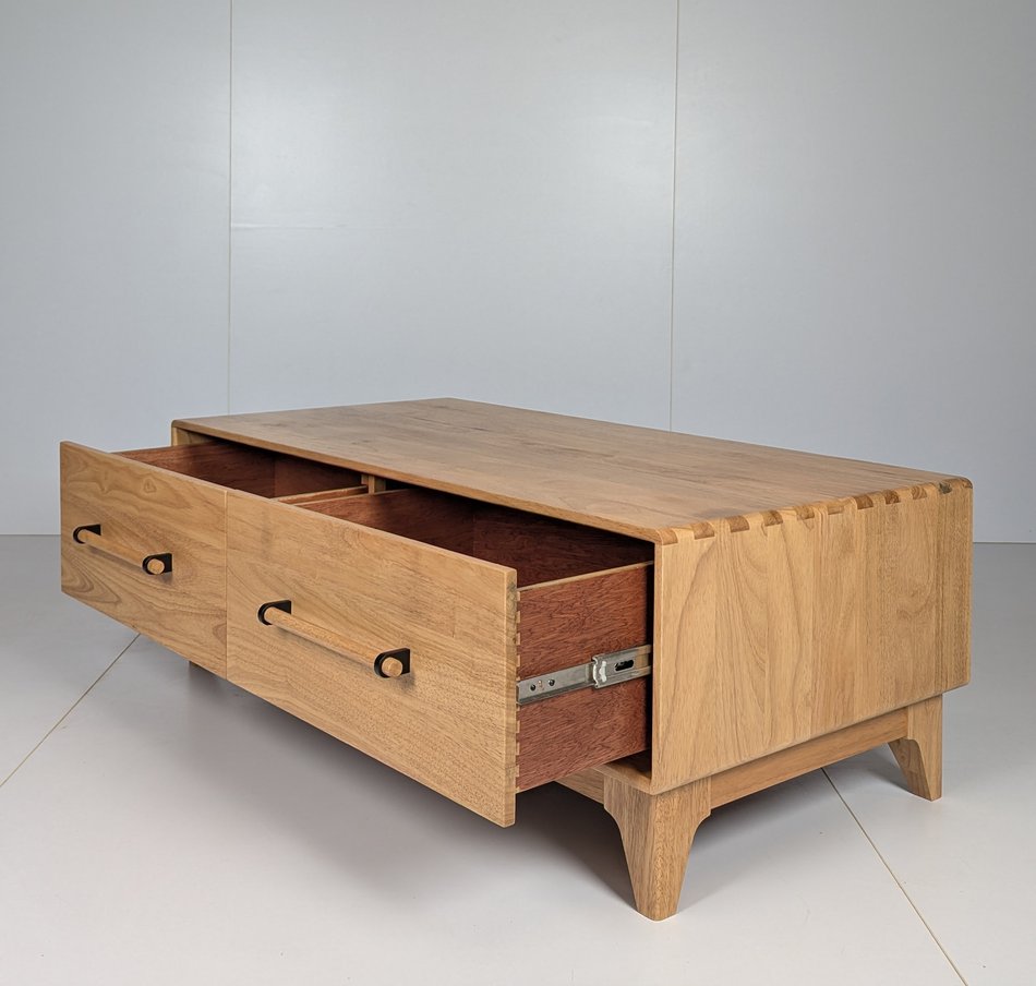 2 Drawer Cocktail Table