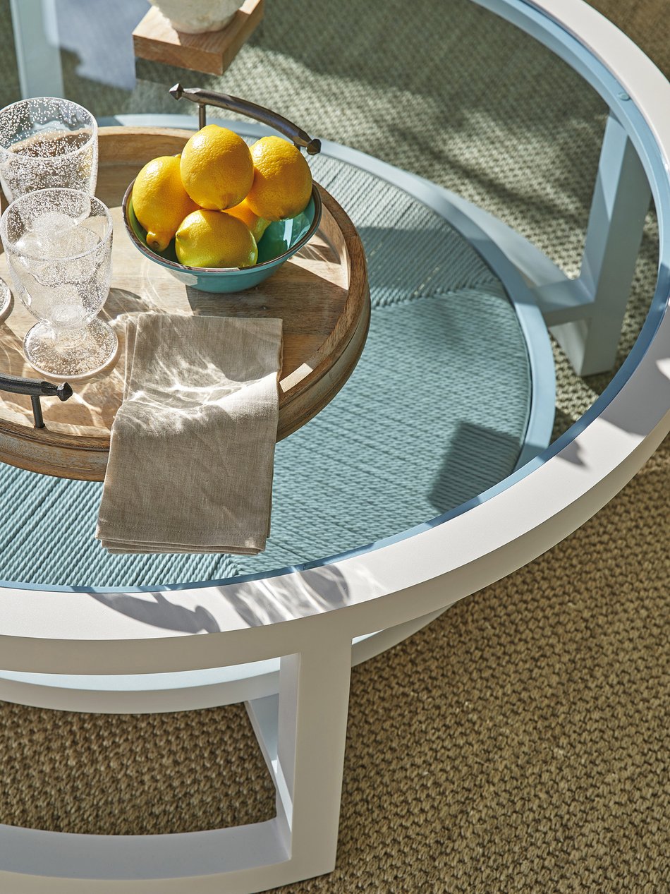 Ocean Breeze Prominade Cocktail Table