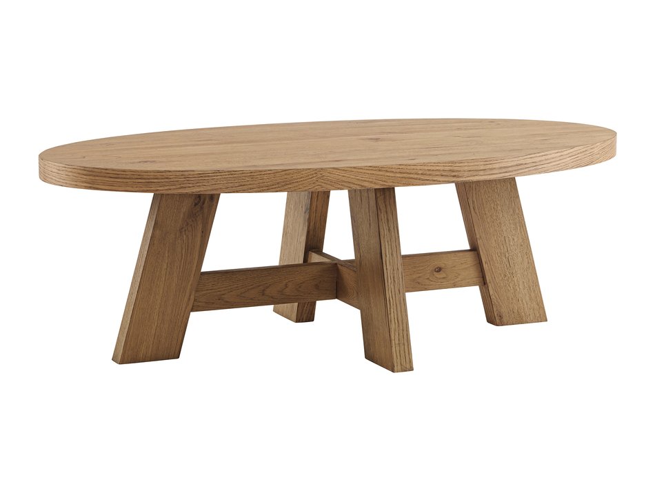 Boho Oval Cocktail Table