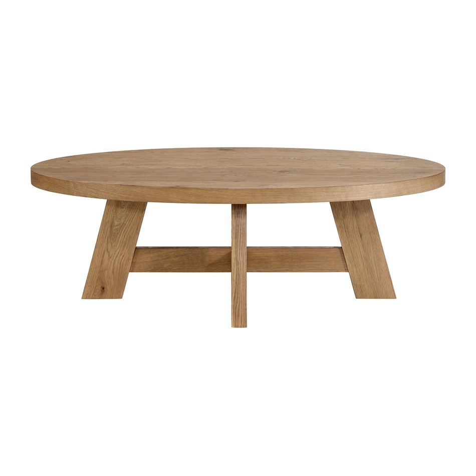 Boho Oval Cocktail Table